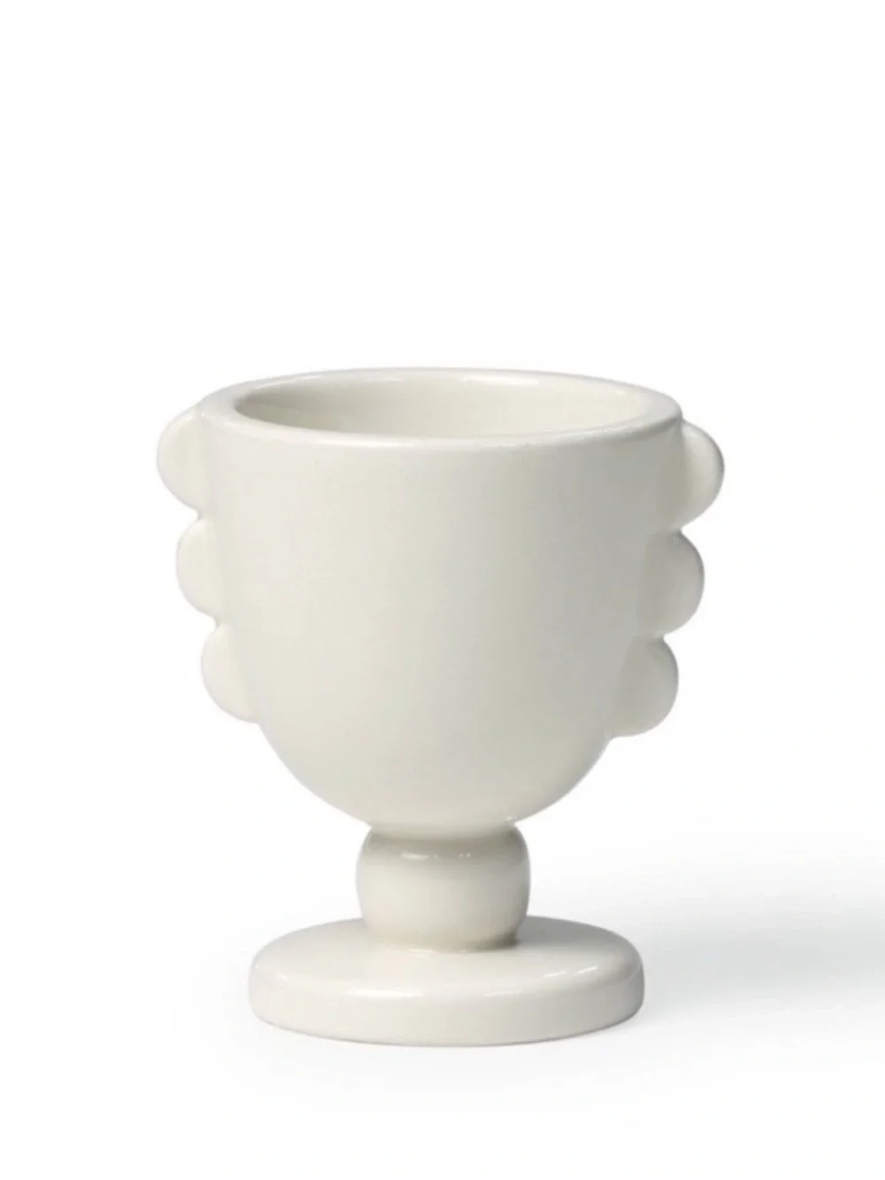 Full Set of Four Colorful Ceramic Egg Cups, 2026, Target Bullseye’s Playground